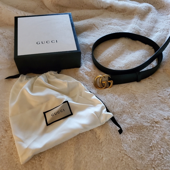 *SOLD* Authentic black Gucci belt - Picture 3 of 6